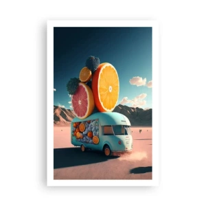 Poster - Geschmack von Urlaub - 61x91 cm