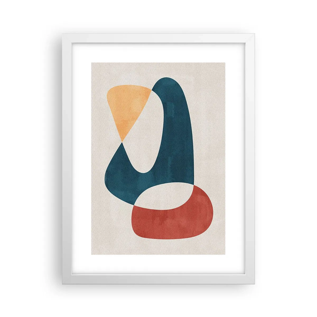 Poster in einem weißen Rahmen - Einflüsse und Metamorphosen - 30x40 cm