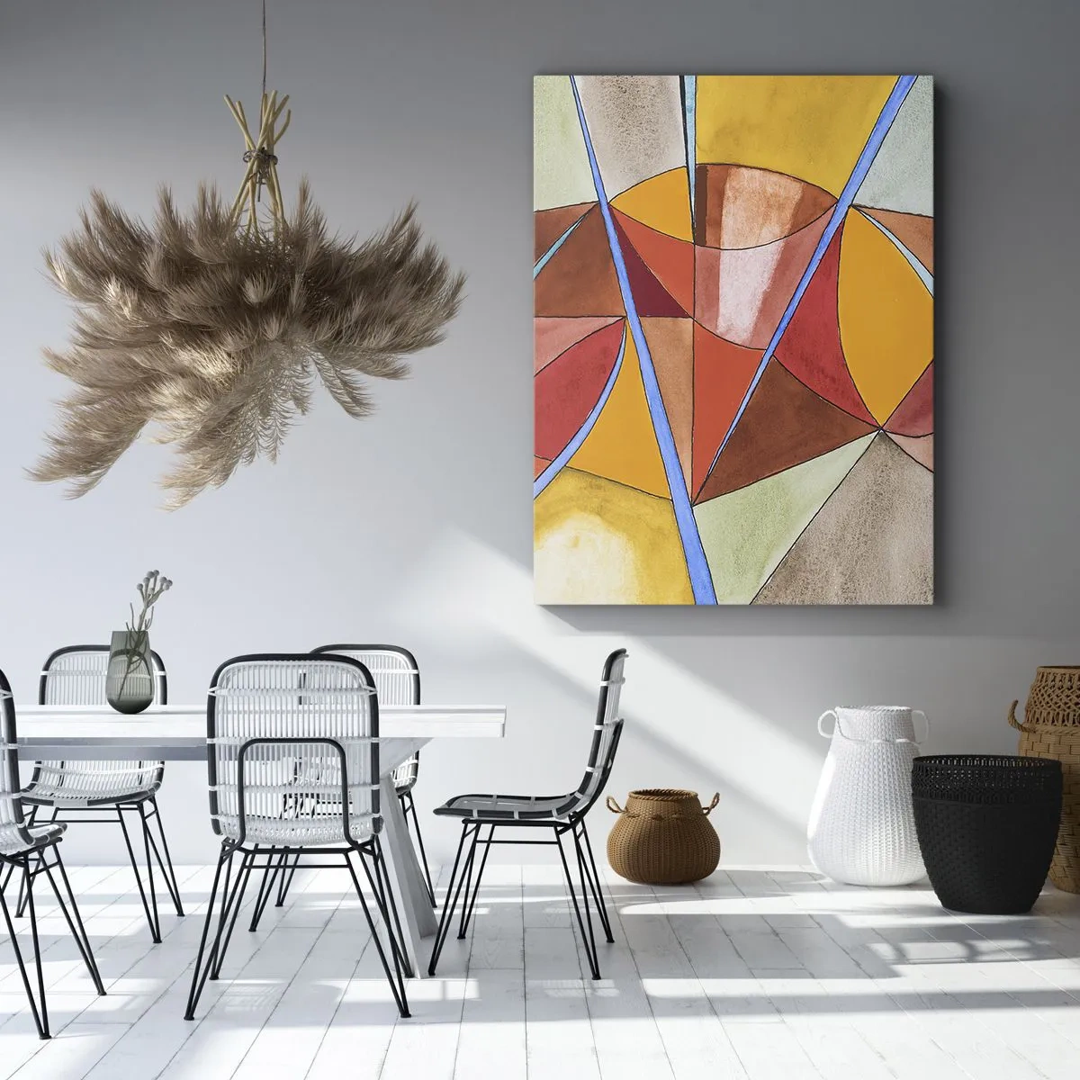 Bild auf Leinwand - Leinwandbild - Das Karussell, das Traumkarussell - 45x80 cm