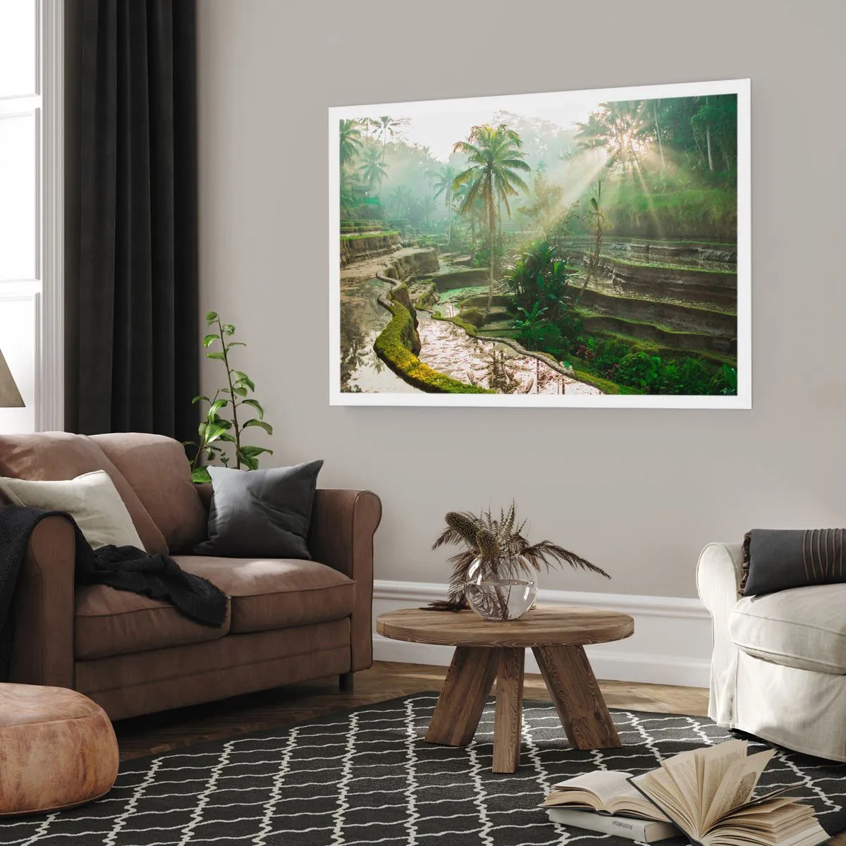 Poster - In der Sonne aufwachsen - 50x40 cm