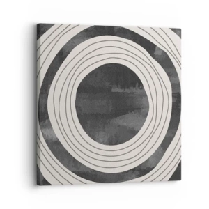 Bild auf Leinwand - Leinwandbild - Auf den Punkt gebracht - 30x30 cm