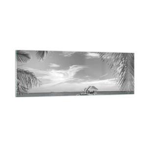 Glasbild - Bild auf glas - Erinnerung oder Traum? - 90x30 cm