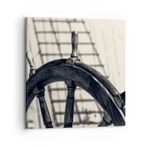 Bild auf Leinwand - Leinwandbild - Meeresgeschichten - 70x70 cm