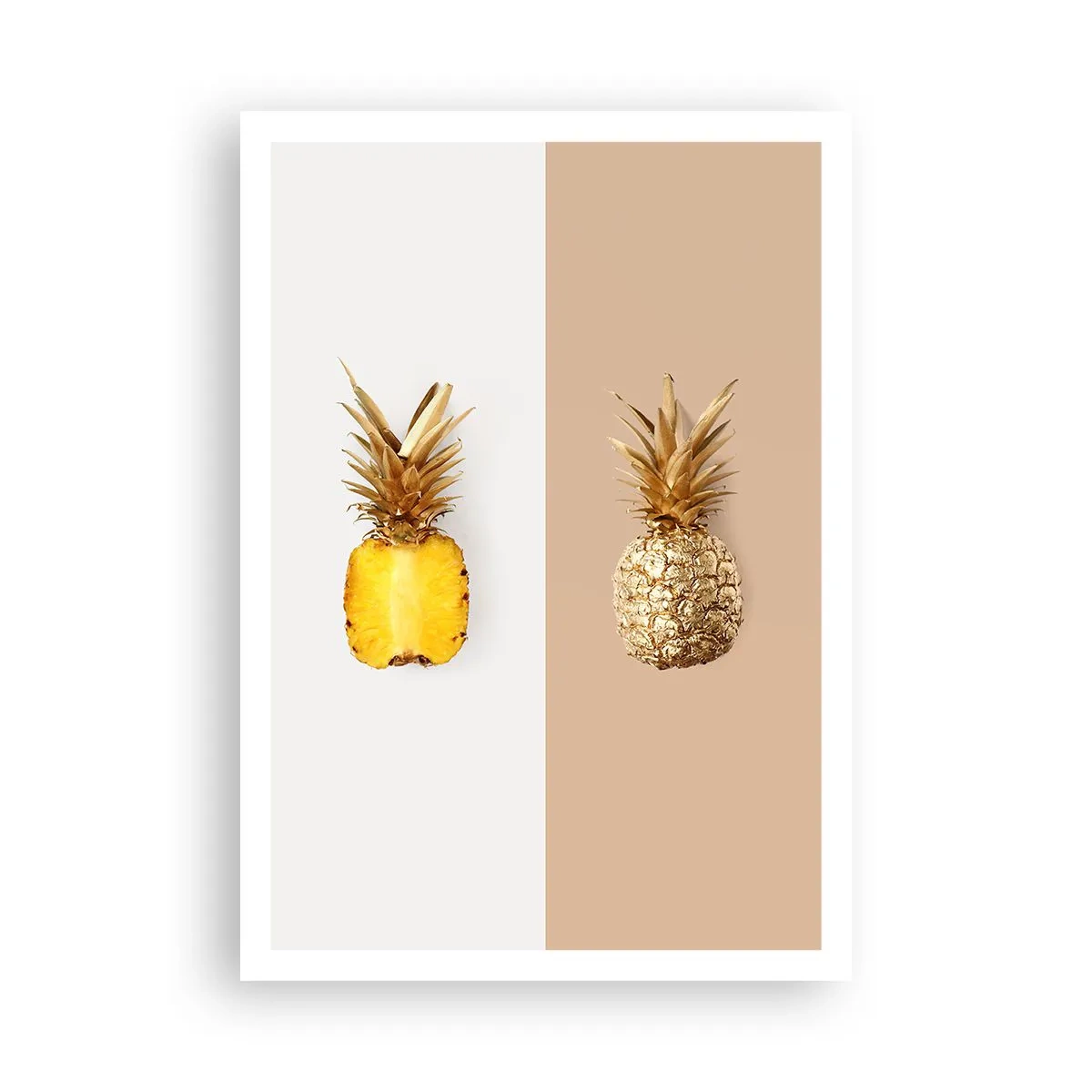 Poster - Ananas für uns - 70x100 cm
