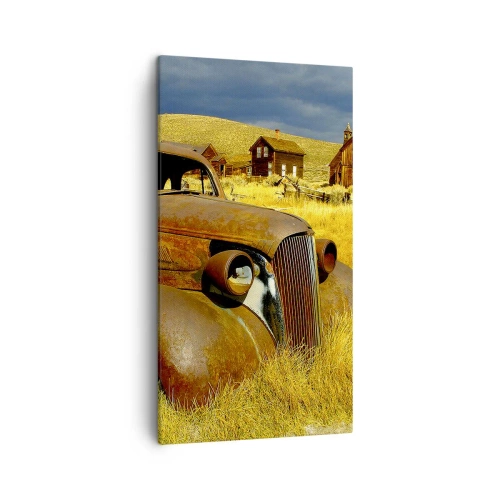 Bild auf Leinwand - Leinwandbild - Eine wohlverdiente Ruhe - 45x80 cm