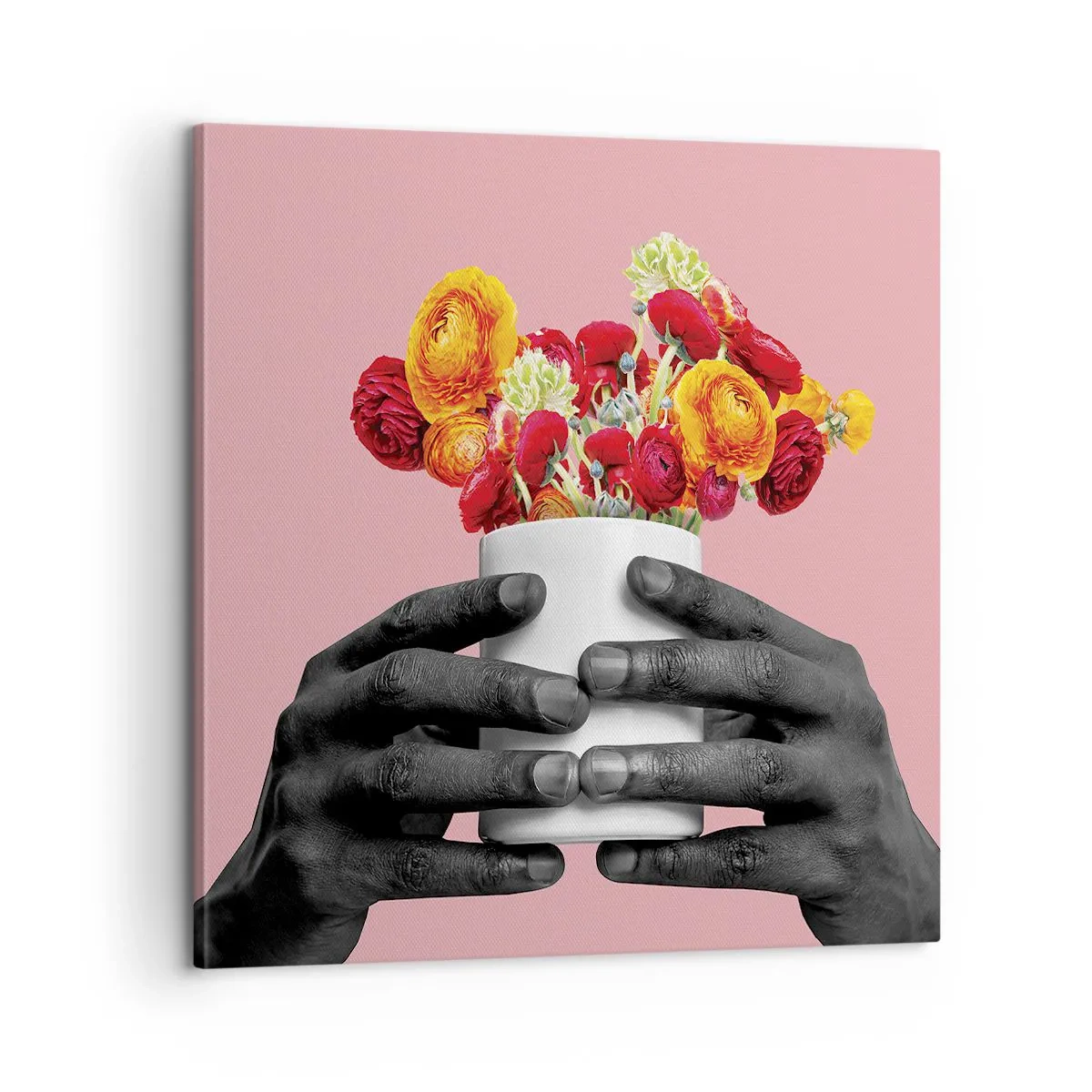 Bild auf Leinwand - Leinwandbild - Die Apotheose des Lebens - 60x60 cm