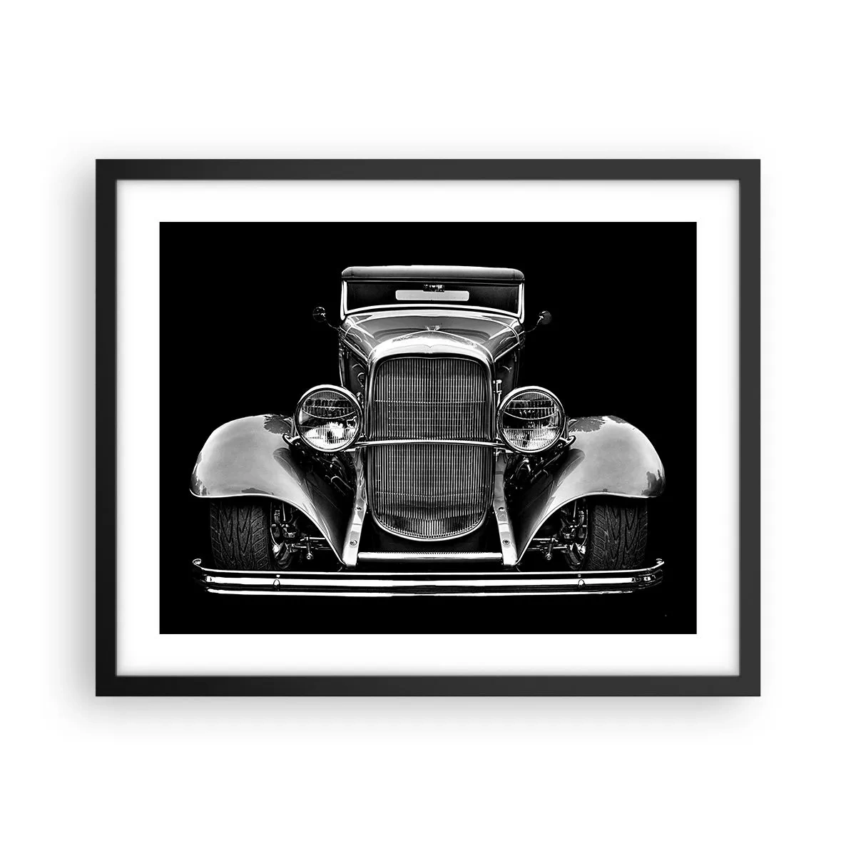 Poster in einem schwarzem Rahmen - Wahrer Gentleman - 50x40 cm