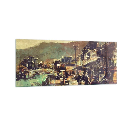 Glasbild - Bild auf glas - Das Leben als Reichtum an Grau - 100x40 cm