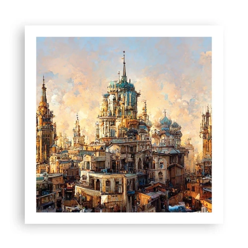 Poster - Stadt der Städte - 60x60 cm