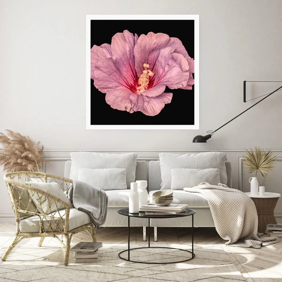 Poster - Direkt ins Herz - 30x30 cm