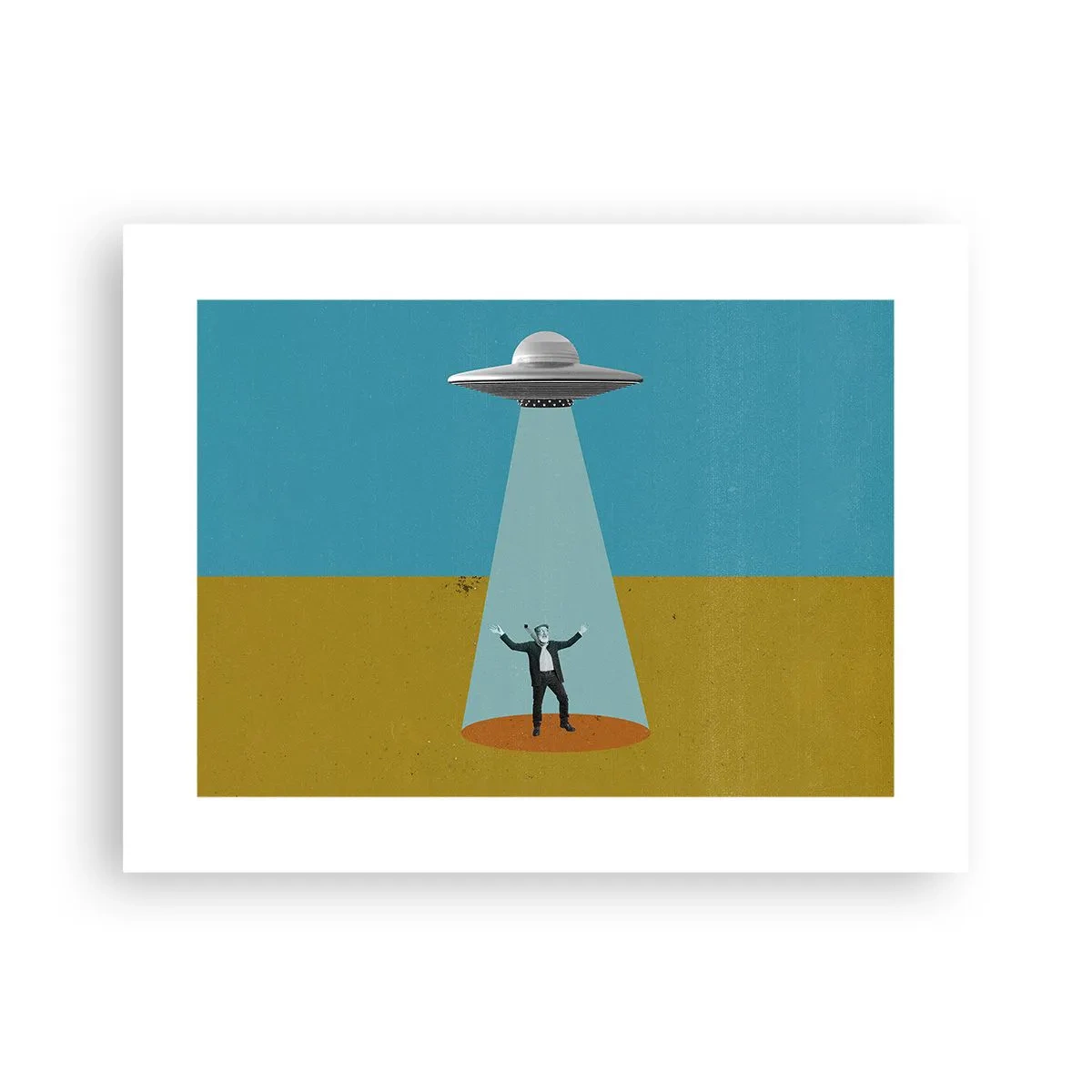 Poster - Nahe Begegnung - 40x30 cm