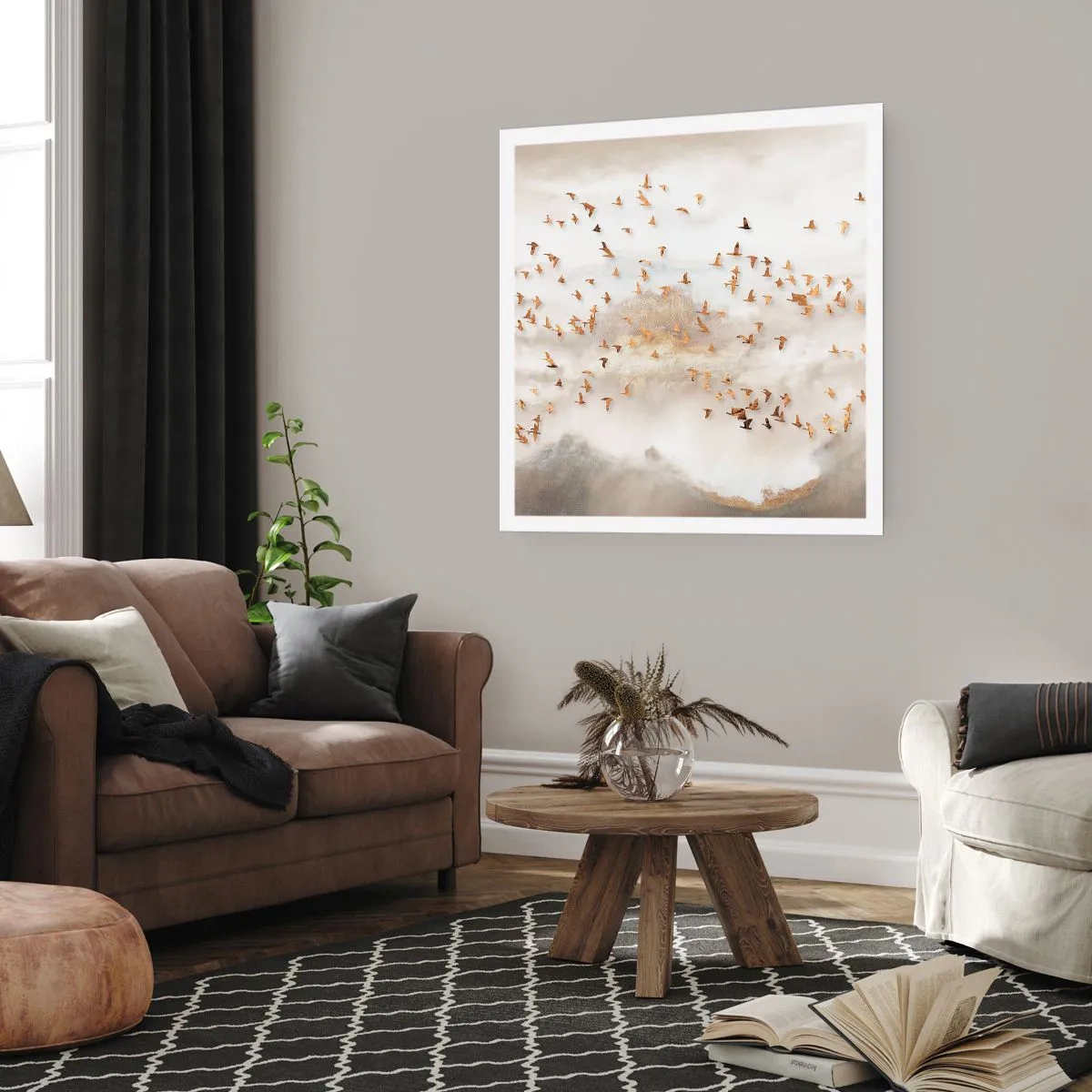 Poster - Es ist schon die Zeit… - 50x50 cm