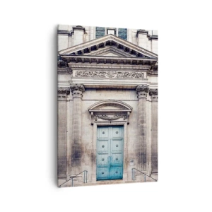 Bild auf Leinwand - Leinwandbild - Tor zur Welt des Geistes - 70x100 cm