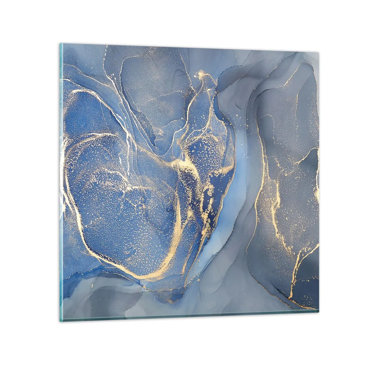 Glasbild - Bild auf glas - Goldstaub - 30x30 cm