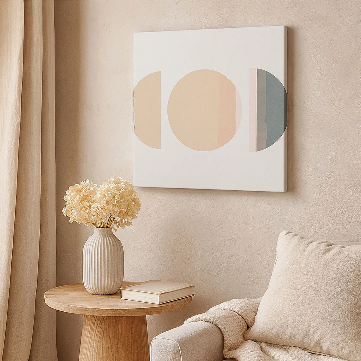 Bild auf Leinwand - Leinwandbild - Ein Rad hinter dem anderen… - 30x30 cm