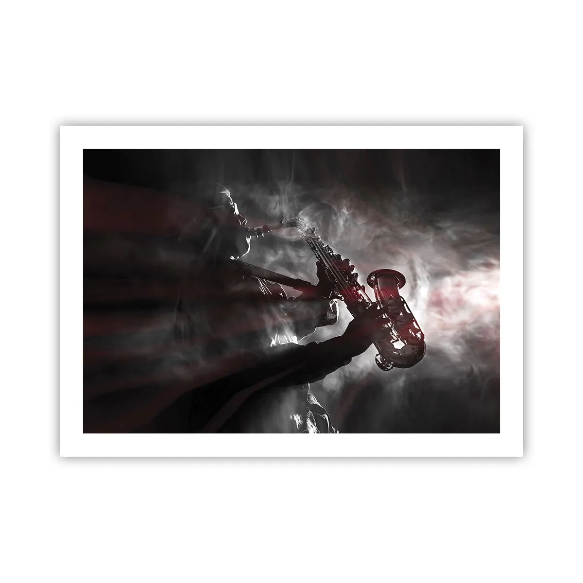 Poster - In den Dämpfen des Jazz - 70x50 cm