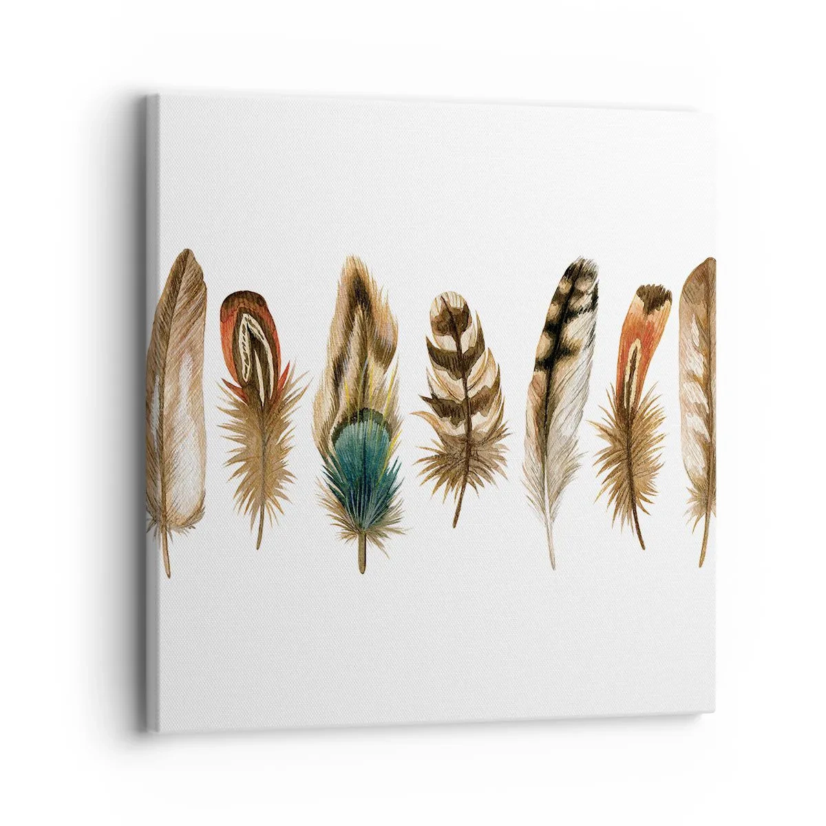 Bild auf Leinwand - Leinwandbild - Eine federleichte Variante - 30x30 cm