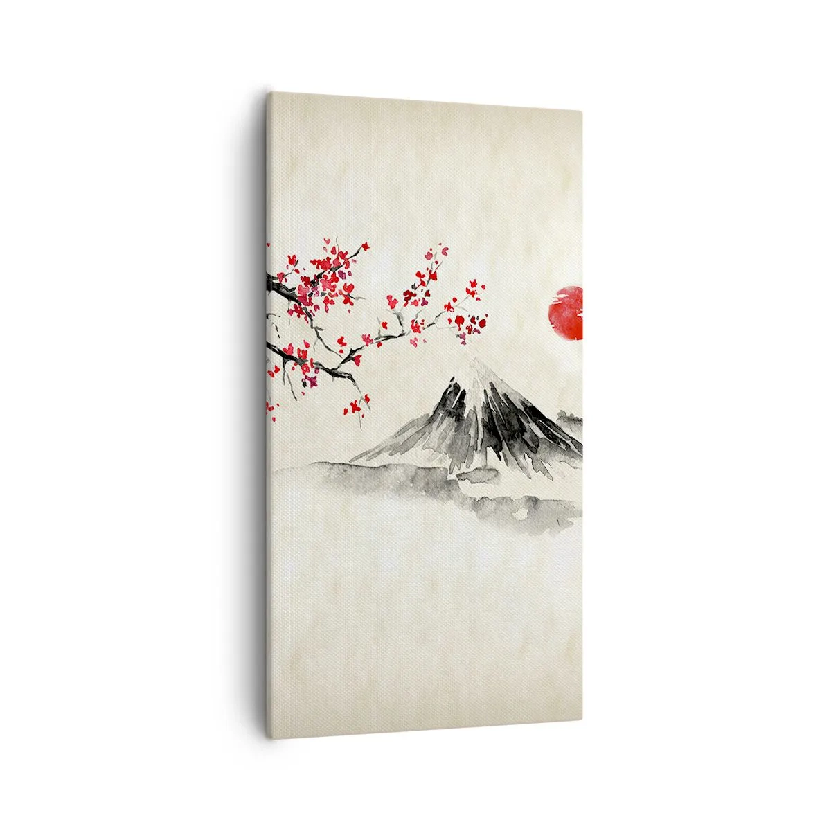 Bild auf Leinwand - Leinwandbild - Liebe Japan - 55x100 cm