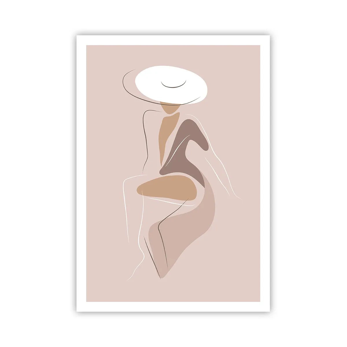 Poster - Eine Dame sein - 70x100 cm