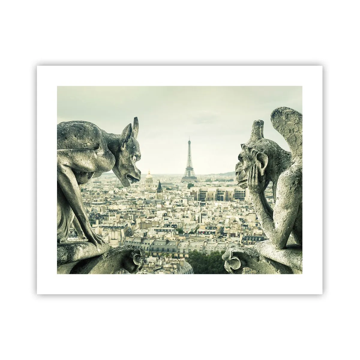 Poster - Pariser Plaudern - 50x40 cm