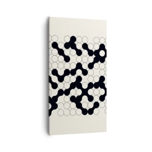 Bild auf Leinwand - Leinwandbild - Chinesisches Spiel – Variation - 55x100 cm