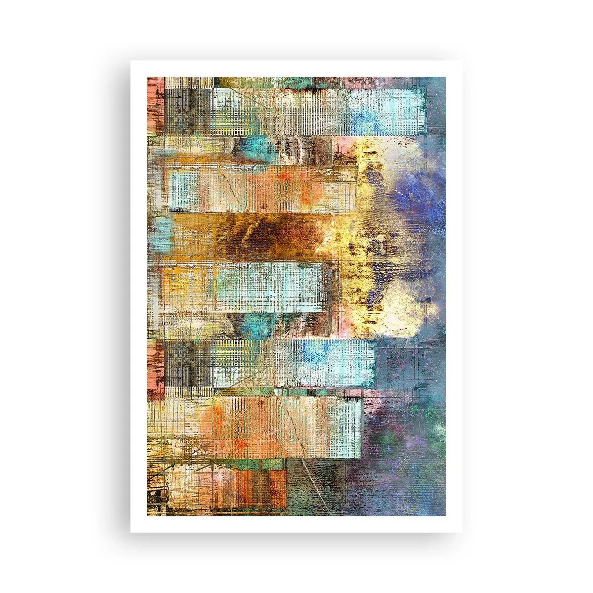 Poster - Sonnige Metropole - 70x100 cm