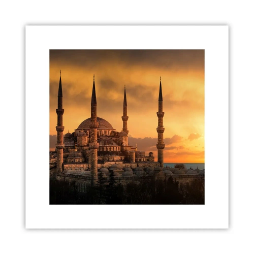 Poster - Gott ist großartig - 30x30 cm