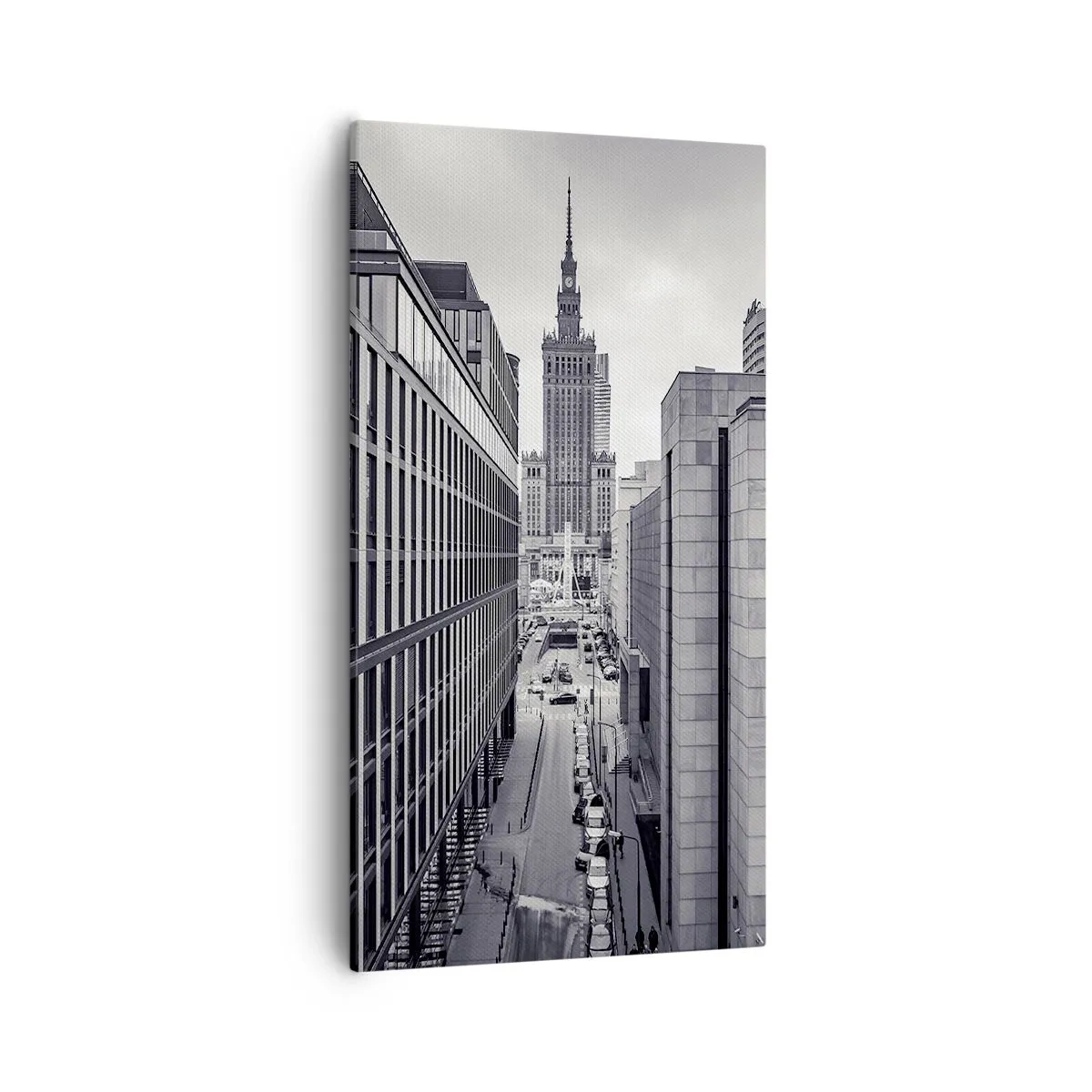 Bild auf Leinwand - Leinwandbild - Warschauer Tal - 55x100 cm