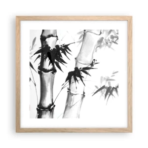 Poster in einem Rahmen aus heller Eiche - Dem Orient ganz nah - 40x40 cm