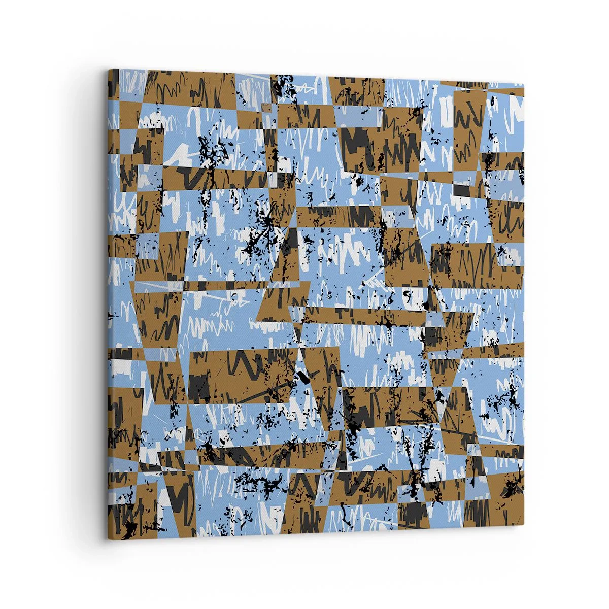 Bild auf Leinwand - Leinwandbild - Ein nicht-menschlicher Ausschnitt - 50x50 cm