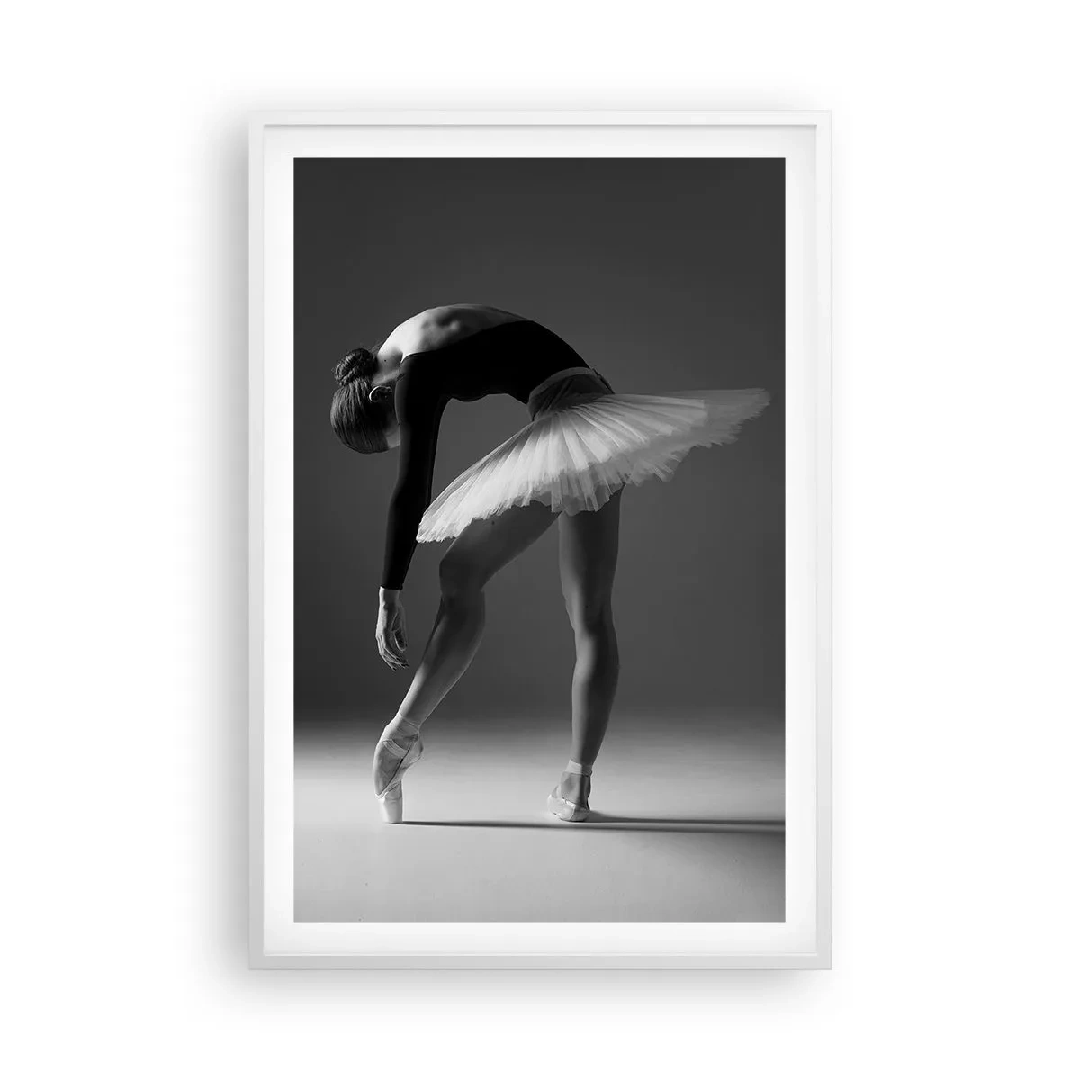 Poster in einem weißen Rahmen - Bella Ballerina - 61x91 cm