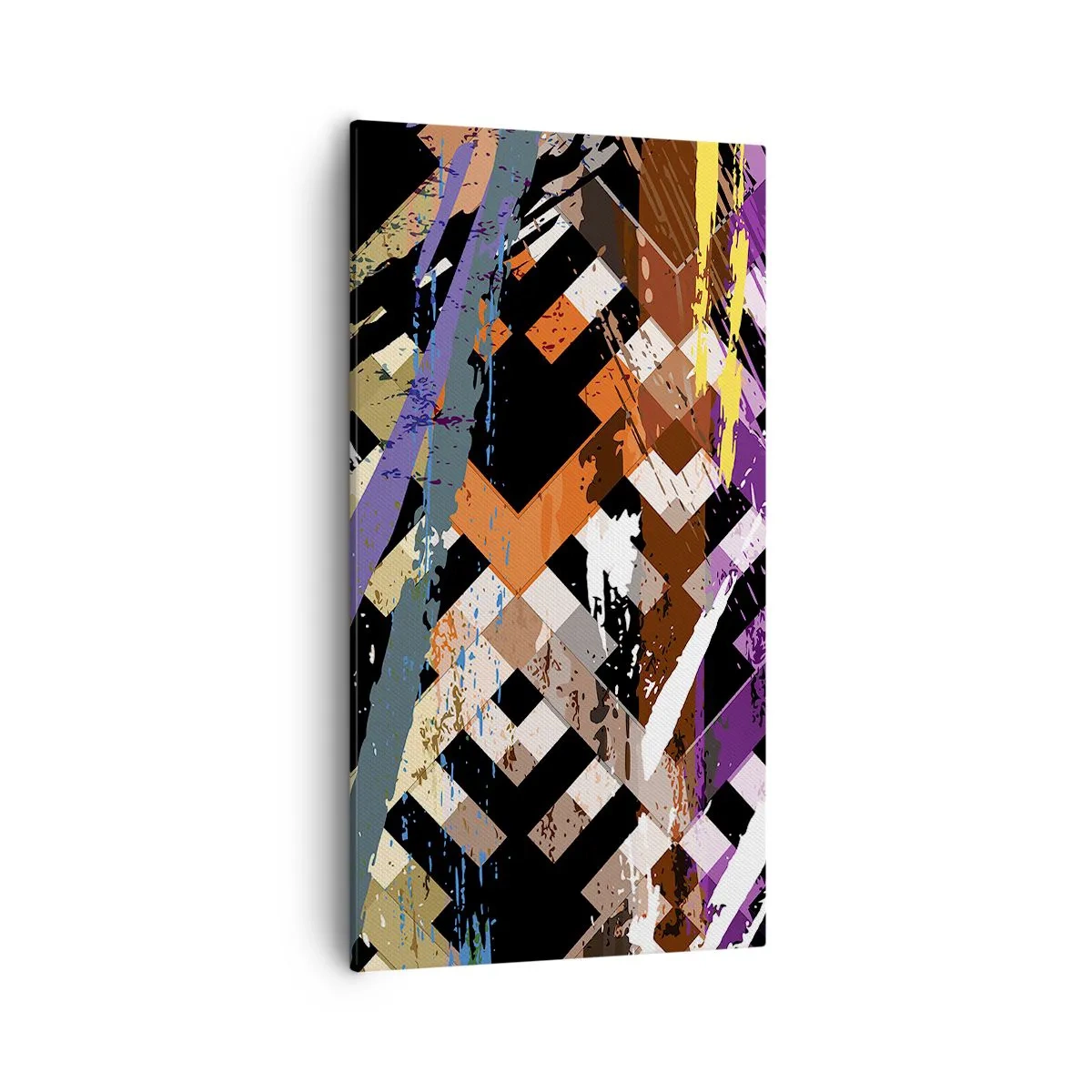 Bild auf Leinwand - Leinwandbild - Quadriert - 55x100 cm