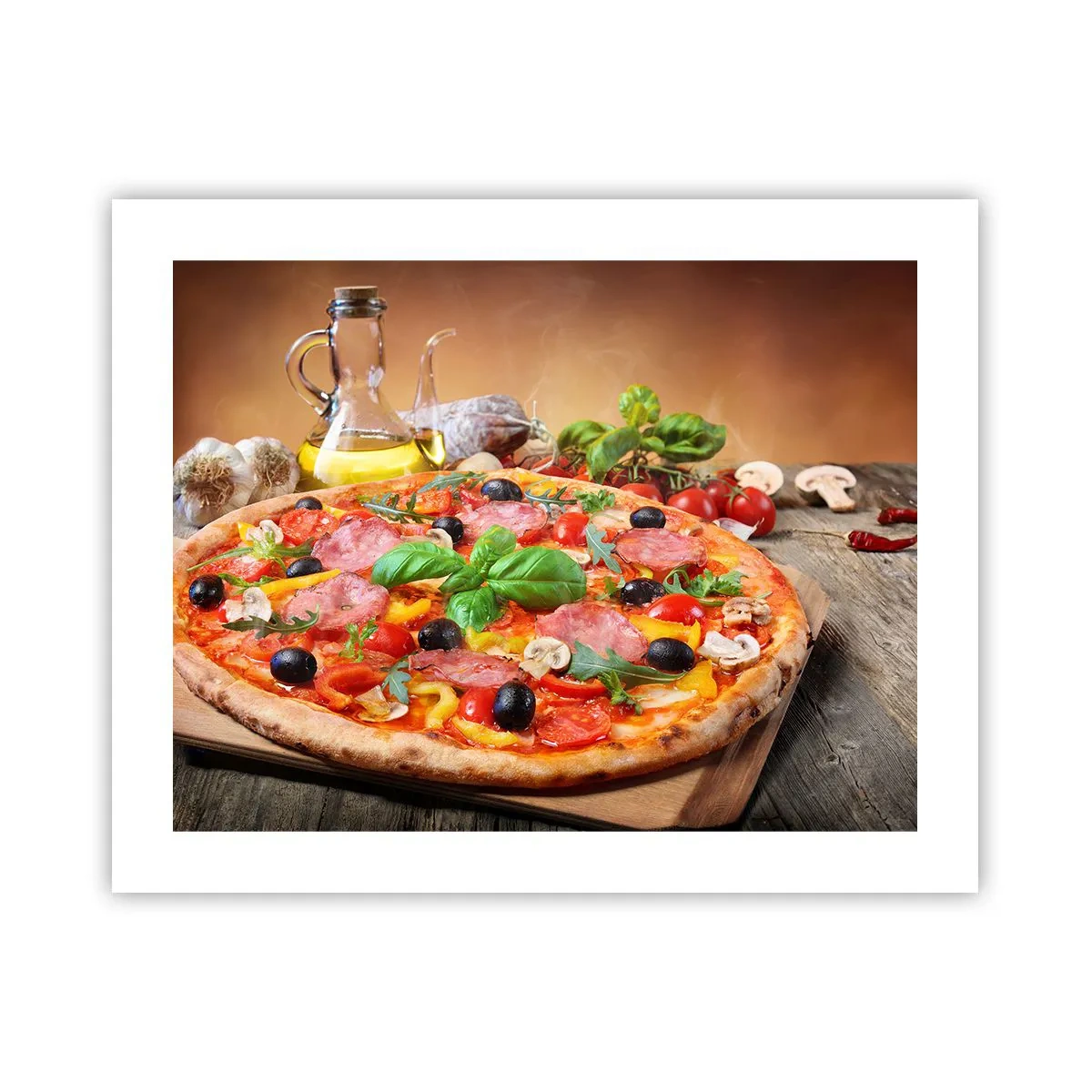 Poster - Mit echtem italienischem Flair - 50x40 cm