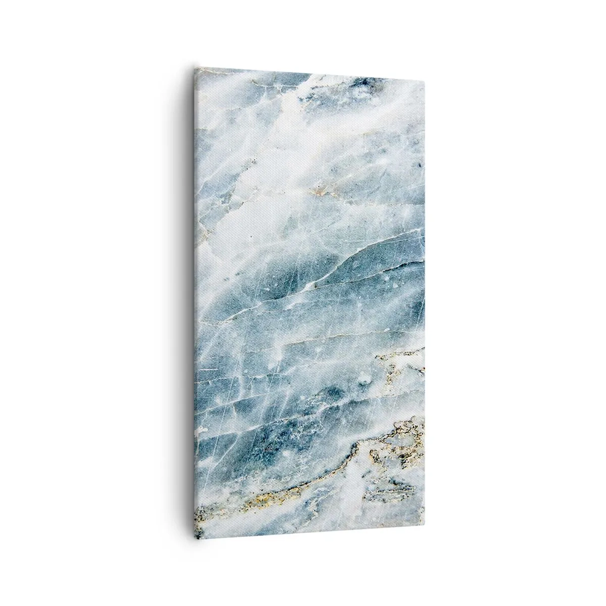 Bild auf Leinwand - Leinwandbild - Eiswelt - 55x100 cm