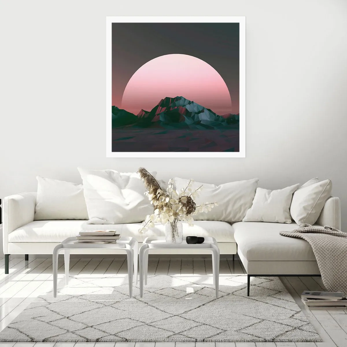 Poster - In einer Nachbargalaxie - 60x60 cm