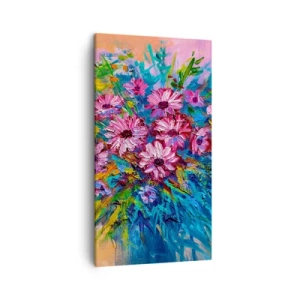 Bild auf Leinwand - Leinwandbild - Lebensenergie - 45x80 cm