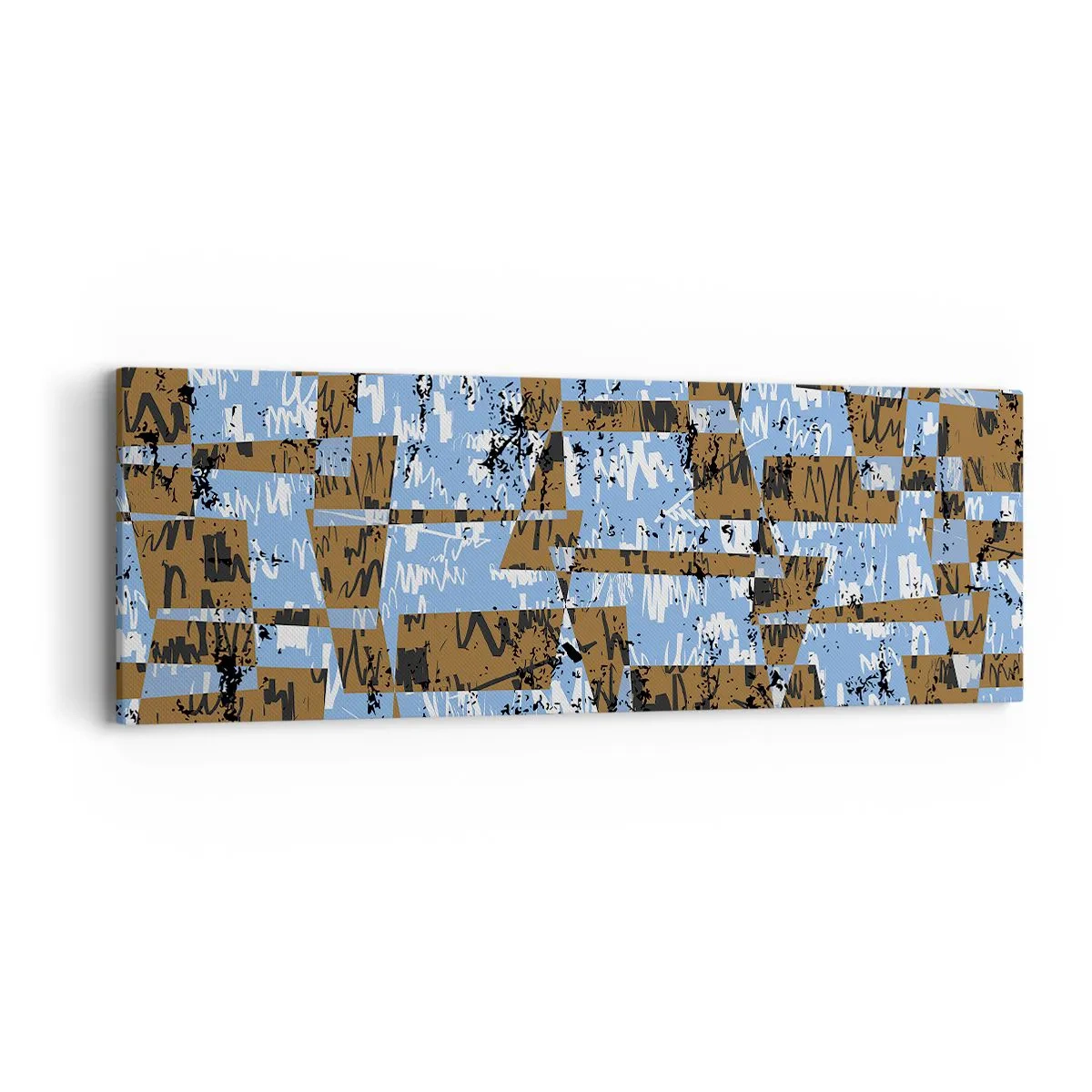 Bild auf Leinwand - Leinwandbild - Ein nicht-menschlicher Ausschnitt - 90x30 cm