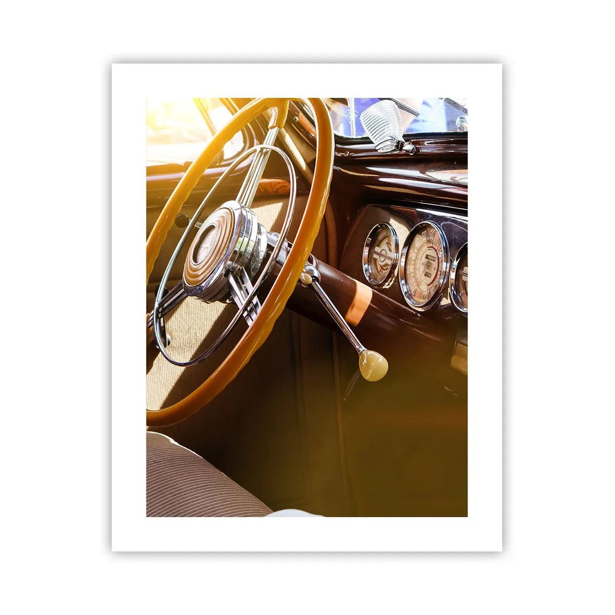 Poster - Ein Hauch von Luxus aus der Vergangenheit - 40x50 cm