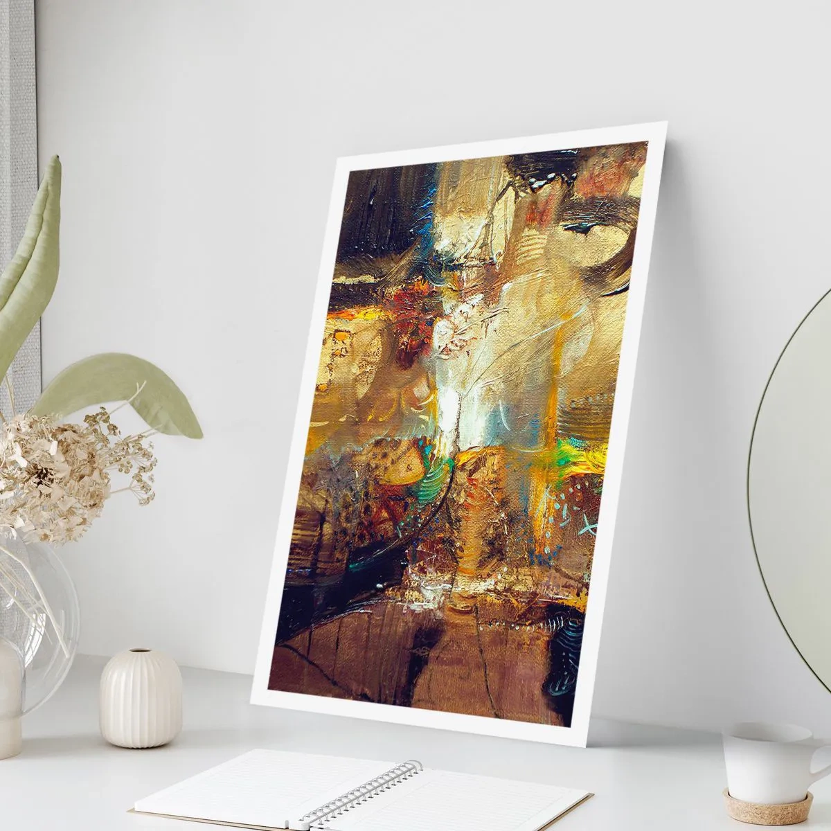 Poster - Kalt, wärmer, heiß - 40x50 cm