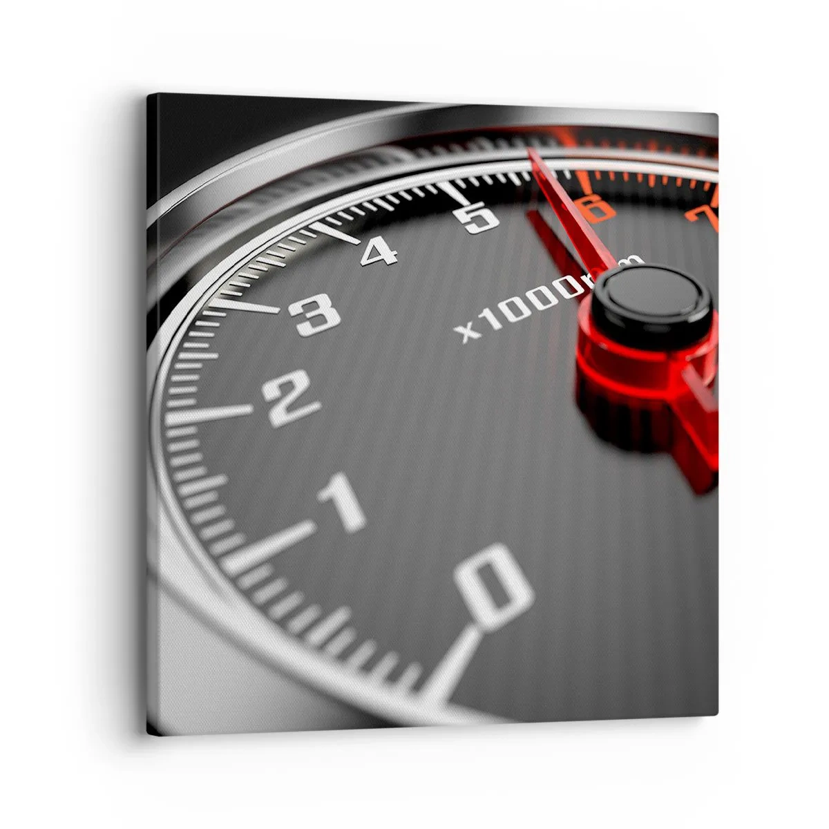 Bild auf Leinwand - Leinwandbild - Vollgas! - 30x30 cm