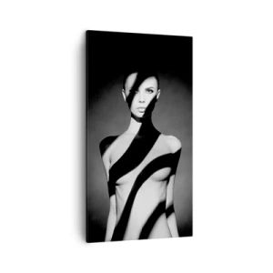 Bild auf Leinwand - Leinwandbild - In Glanz und Schatten - 45x80 cm