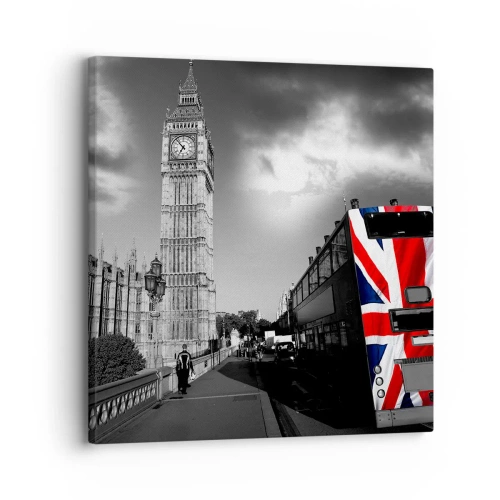 Bild auf Leinwand - Leinwandbild - Stolz und toll - 30x30 cm