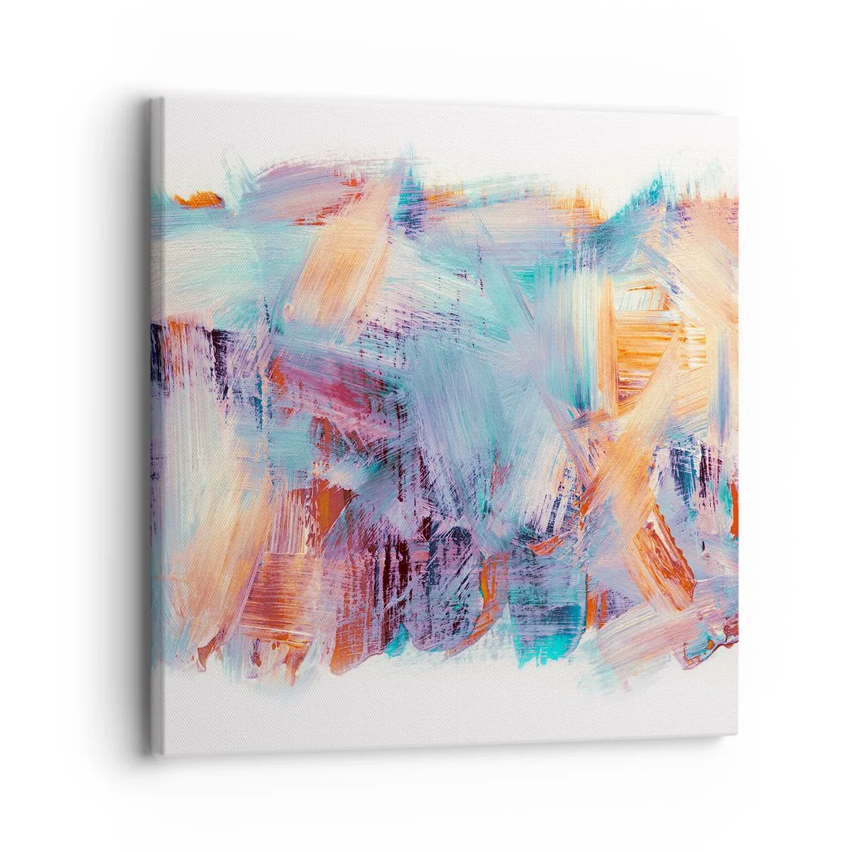Bild auf Leinwand - Leinwandbild - Buntes Durcheinander - 30x30 cm