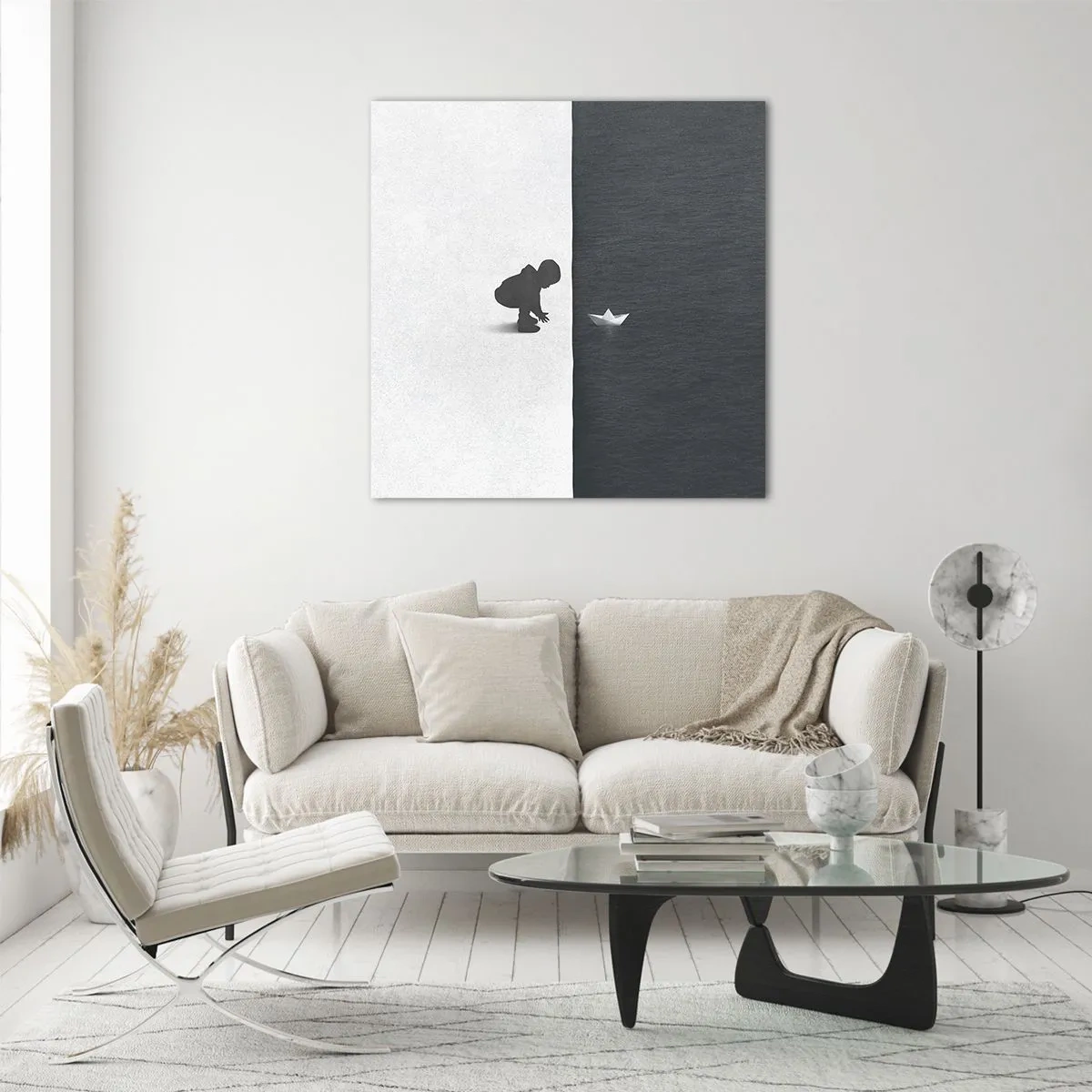 Glasbild - Bild auf glas - Tolle Expedition - 70x70 cm