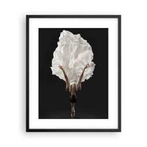 Poster in einem schwarzem Rahmen - Ungewöhnlicher Gürtel - 40x50 cm