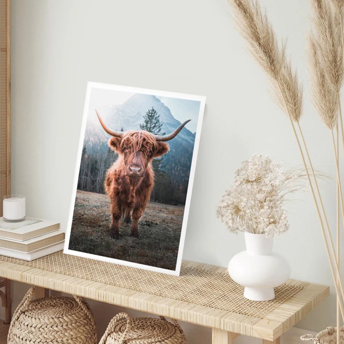 Poster - Grüße von der Bergwiese - 70x100 cm