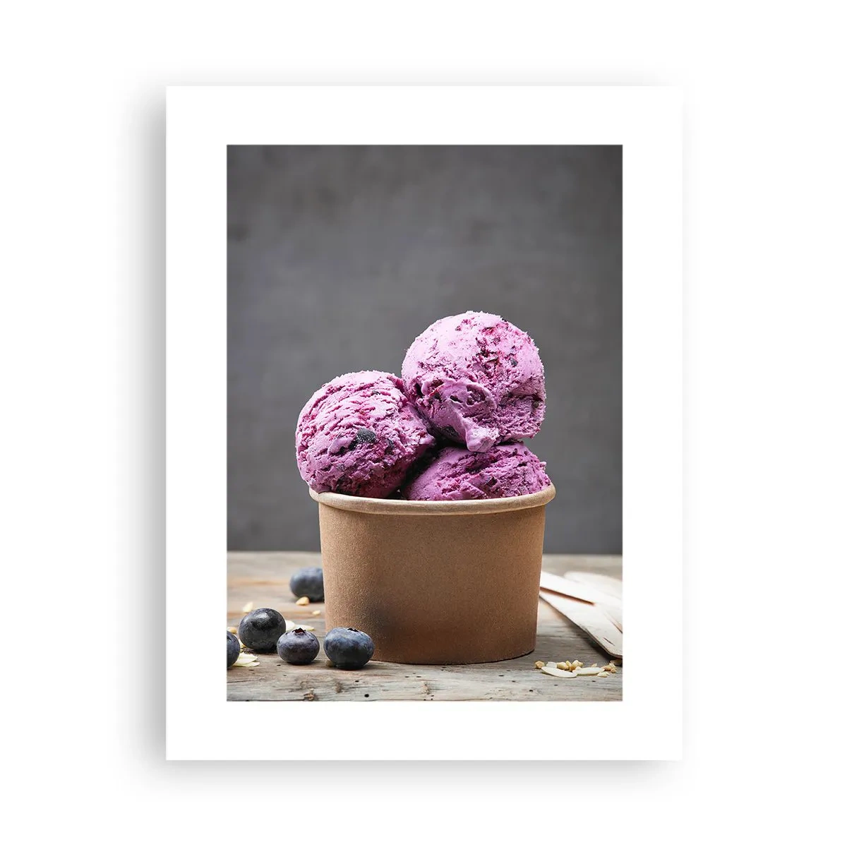 Poster - Süße und Kälte - 30x40 cm