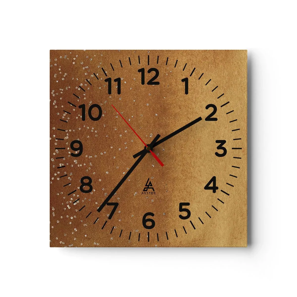 Wanduhr - Glasuhr - Die Geburt des Lichts - 30x30 cm