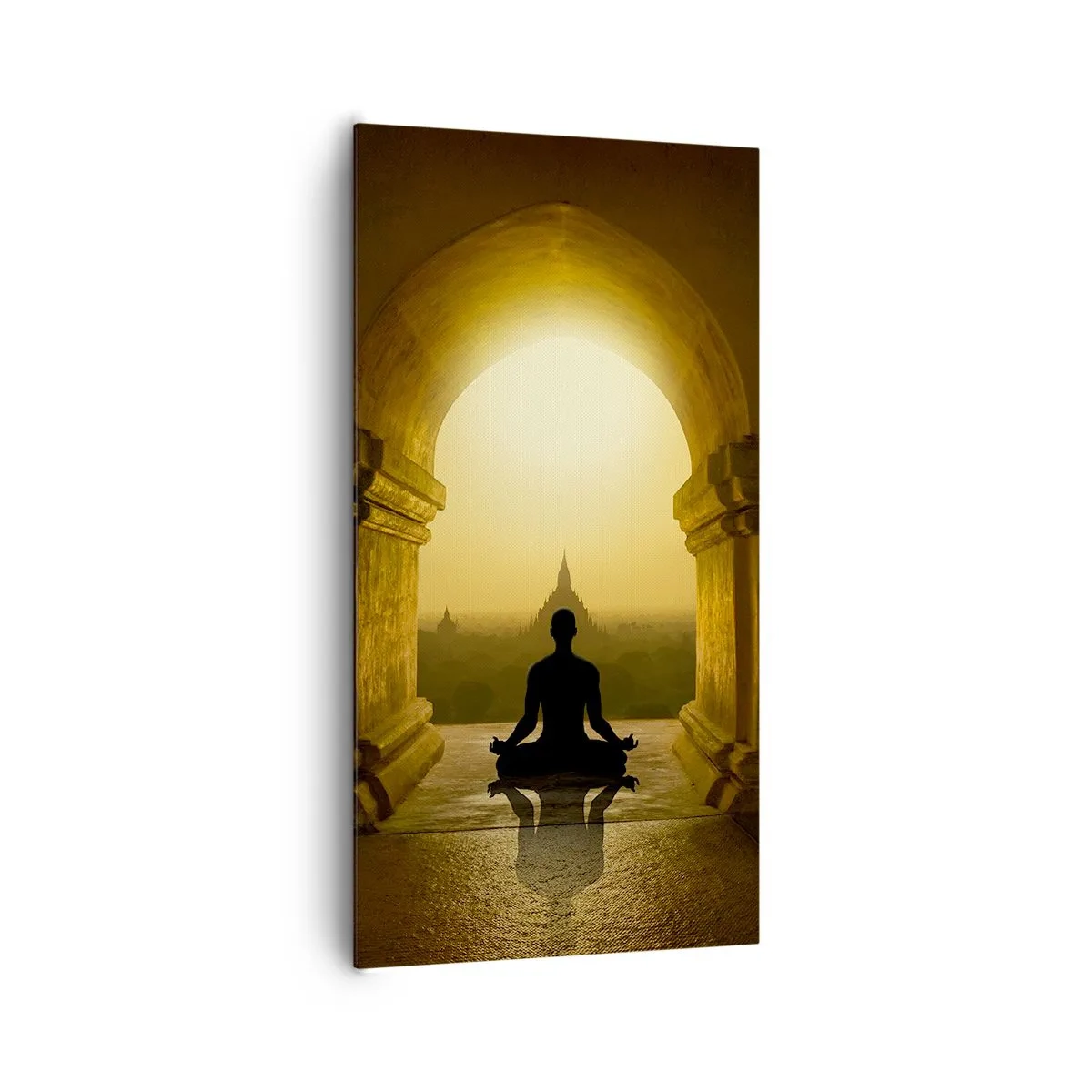 Bild auf Leinwand - Leinwandbild - Vollkommene Harmonie - 65x120 cm