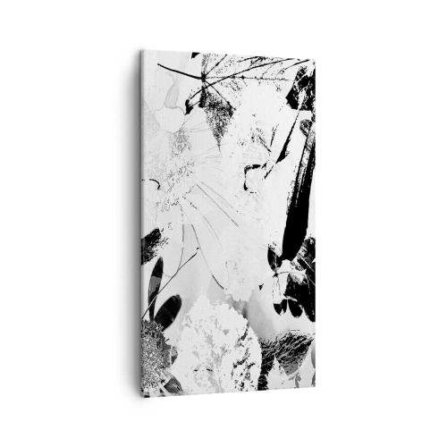 Bild auf Leinwand - Leinwandbild - Herbst negativ - 45x80 cm